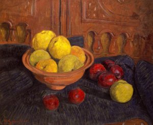 Nature morte avec pommes