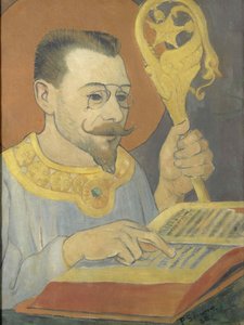 Portrait de Paul Ranson en costume Nabi, 1890 - Paul Sérusier