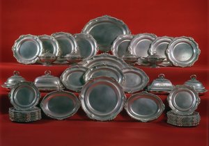 Le Service Egremont, un service de table George III - Paul Storr