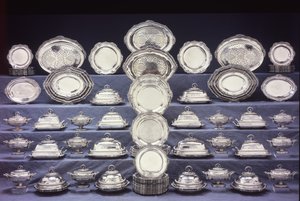 Le service Egremont, un service de table George III