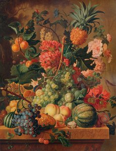 Fruits et fleurs, 1789, 1938