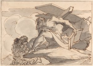 Saint Jérôme dans le désert - Paul Troger