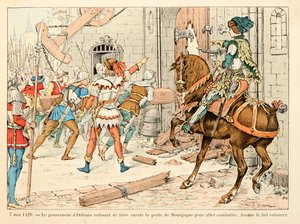 Illustration tirée du livre "Jeanne d