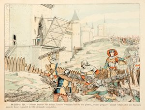 Illustration tirée du livre "Jeanne d
