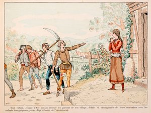 Illustration tirée du livre « Jeanne d