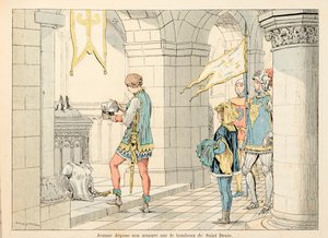 Illustration tirée du livre "Jeanne d