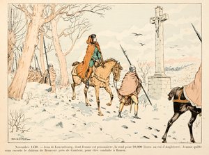 Illustration tirée du livre "Jeanne d