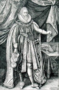 Ludovick Stuart, duc de Richmond et Lennox (1574-1624), gravé par Joannes Barra - William Walcutt