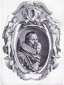 Autoportrait, gravé par Simon de Passe (1595-1647) 1622 - Paul van (after) Somer