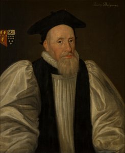 Portrait de John Bridgeman, évêque de Chester (1577-1652) - Paul van (attr.to) Somer
