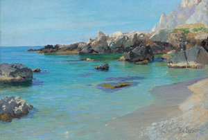 Sur la côte de Capri