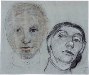Deux têtes - Paula Modersohn-Becker