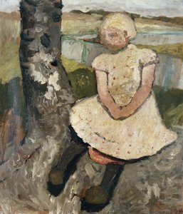 Enfant Assis sous un Arbre, c.1905