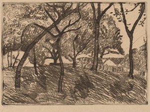 Paysage avec arbres - Paula Modersohn Becker