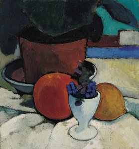 Nature morte avec plante et coquetier, vers 1905