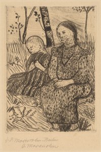 Deux paysannes - Paula Modersohn Becker