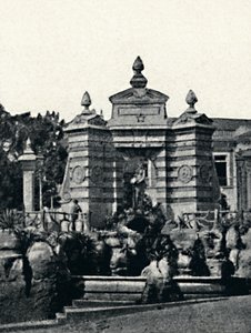 Fontaine dans le jardin du palais, 1895 - Paulo Kowalsky