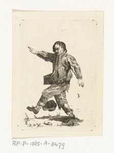 Homme marchant - Paulus Charles Gerard Poelman