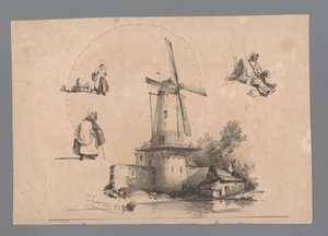 Moulin au bord de l