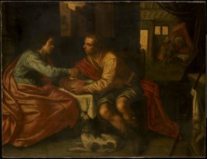 Ésaü vendant son droit d