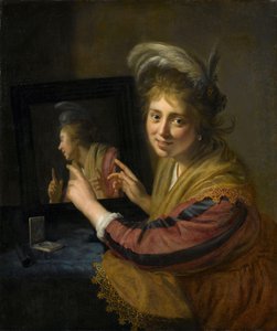 Fille au miroir