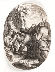 Le Christ portant la croix - Paulus Pontius