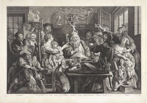 Le roi boit (Épiphanie)