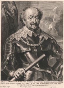 Excellmus. Dominus. D. Joannes. Comes. Nassoviæ. Cattinelliboci. Vian Dietz. Etc - Paulus Pontius