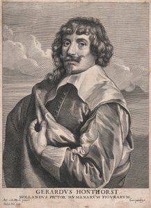 Gerardus Honthorst, Hollandus Pictor Humanarum Figurarum - Paulus Pontius