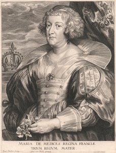Maria de Médicis Reine de France, Mère de Trois Rois - Paulus Pontius