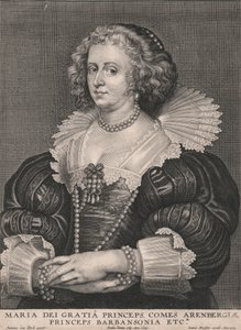 Maria dei Gratia Princeps, Comes Arenbergiæ, Princeps Barbansonia etc. - Paulus Pontius