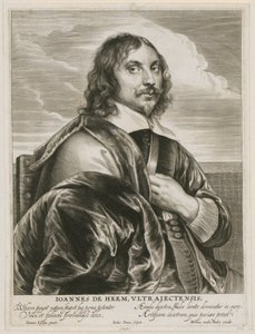 Portrait de Johannes de Heem - Paulus Pontius
