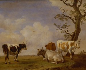 Quatre taureaux - Paulus Potter