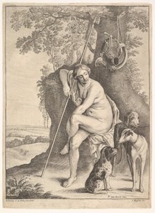 Figure assise de Diane la chasseresse - Paulus Potter