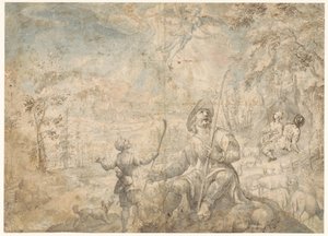 Annonciation aux bergers - Paulus Willemsz. van Vianen