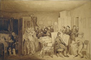 Les conséquences de la mort de Fidelkas, 1844 - Pavel Andreevich Fedotov