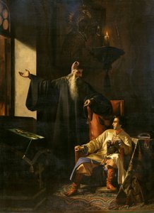 Ivan le Terrible et le prêtre Silvestre pendant l