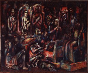 Fête des Rois, 1913 - Pavel Nikolayevich Filonov
