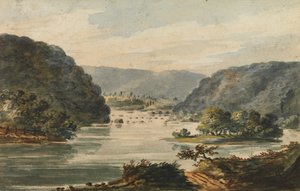 Vue du Potomac à Harpers Ferry, 1811-vers 1813 - Pavel Petrovic Svin