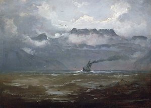 Brise fraîche dans la vallée de Bind - Peder Balke