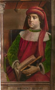Bartole en latin Bartolus de Saxoferrato (1313-1356) - Pedro Berruguete