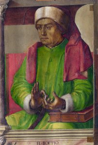 Boece (480-524) - Boèce - Pedro Berruguete