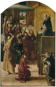 Le miracle du nuage, 1493-1499 - Pedro Berruguete