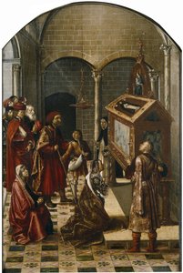 Le tombeau de Saint Pierre Martyr, 1493-1499 - Pedro Berruguete