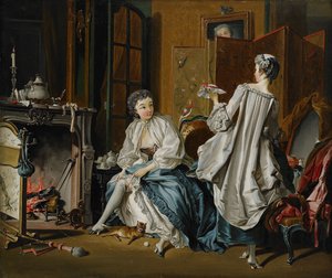 Toilette du matin après François Boucher - Pehr Hilleström