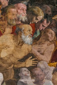 Saint Jean-Baptiste baptisant des gens, Chapelle Poggi