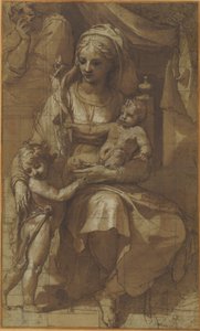 La Sainte Famille avec l