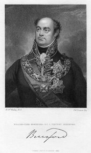 William Beresford, 1er vicomte Beresford, soldat et homme politique britannique, 1830 - Peltro William Tomkins