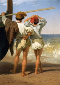 Garçons pêcheurs