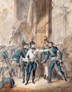 Prince Charles XIII de Suède à la bataille de Hogland le 17 juillet 1788 - Per  Krafft